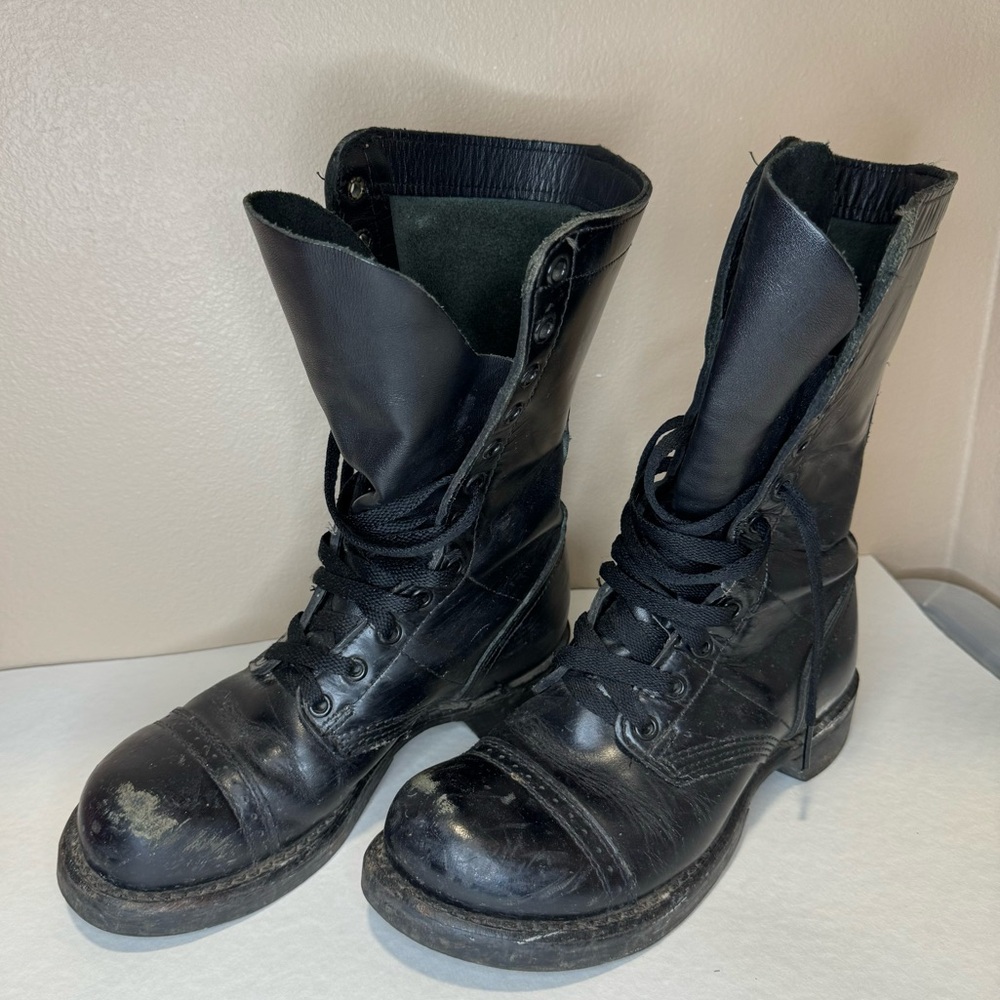 Corcoran 1515 Original Black Leather Combat Boots
